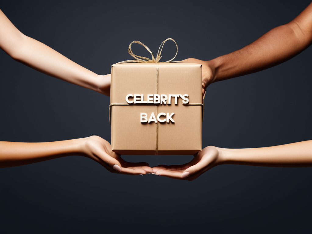 Featured image for blog post: Celebrities Giving Back: Charity Work & Philanthropy Efforts