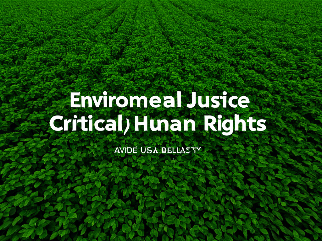 Featured image for blog post: Environmental Justice & Human Rights: A Critical Exploration