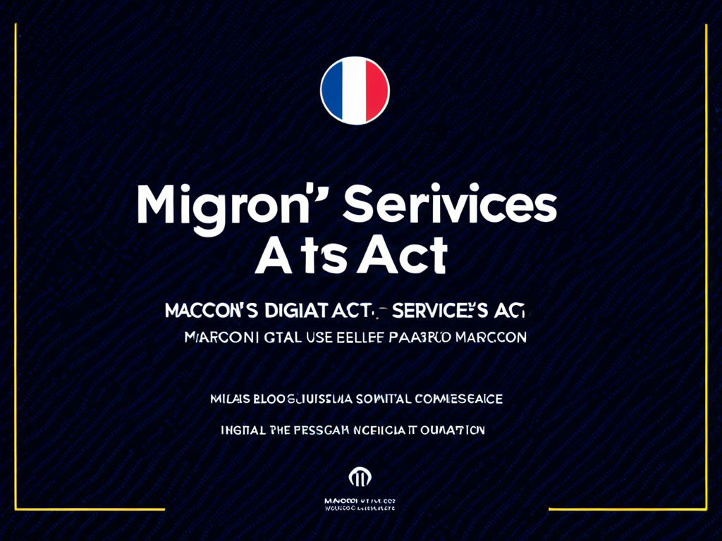 Featured image for blog post: Macron's Digital Services Act: A Threat to Europe's Tech ...