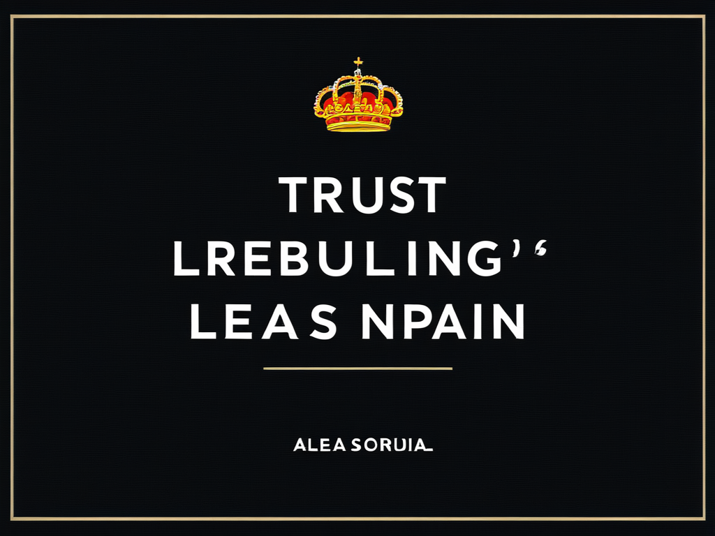 Featured image for blog post: Rebuilding Trust: Lessons from Spain's Leadership Scandal