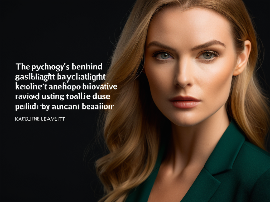 Featured image for blog post: The Psychology Behind Gaslighting: How Irish Star's Karoline Leavitt Can Help Us Understand Manipulative Behavior